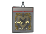Sticker Slab | xertioN (Gold) | Austin 2025