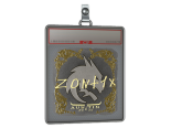 Sticker Slab | zont1x (Gold) | Austin 2025