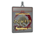 Sticker Slab | zont1x (Gold, Champion) | Shanghai 2024