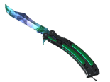 ★ StatTrak™ Butterfly Knife | Gamma Doppler (Minimal Wear)