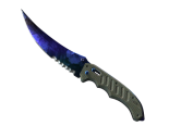 ★ StatTrak™ Flip Knife | Doppler (Minimal Wear)