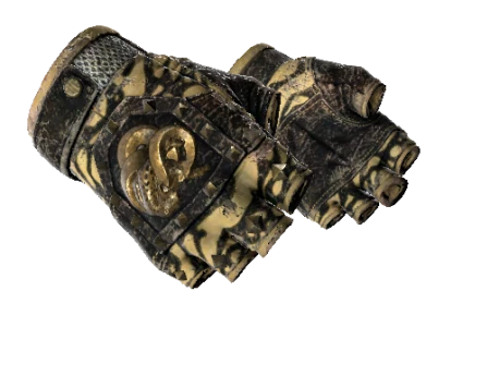 ★ Broken Fang Gloves | Yellow-banded (Battle-Scarred)