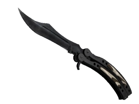 ★ Butterfly Knife | Black Laminate (Field-Tested)