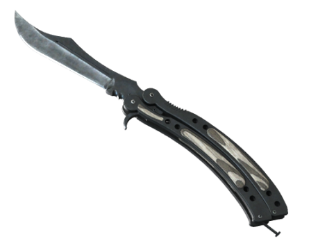 ★ Butterfly Knife | Black Laminate (Minimal Wear)