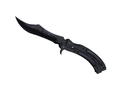 ★ Butterfly Knife | Blue Steel (Battle-Scarred)