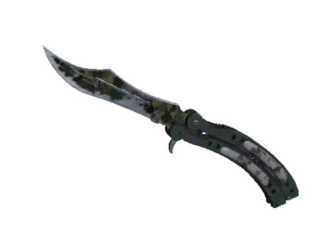 ★ Butterfly Knife | Boreal Forest (Battle-Scarred)