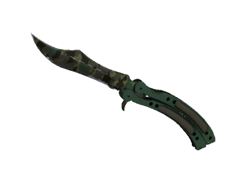 ★ Butterfly Knife | Boreal Forest (Well-Worn)