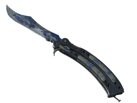 ★ Butterfly Knife | Bright Water (Battle-Scarred)