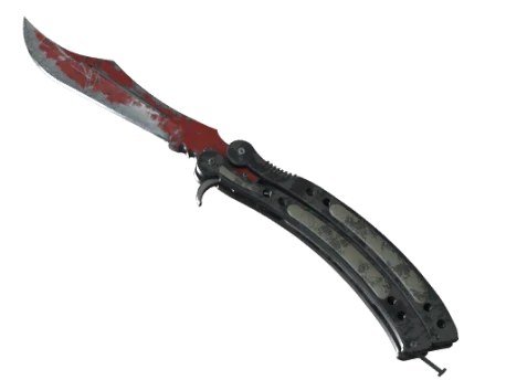 ★ Butterfly Knife | Crimson Web (Battle-Scarred)