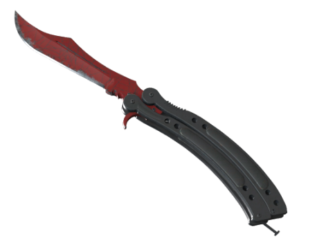 ★ Butterfly Knife | Crimson Web (Field-Tested)