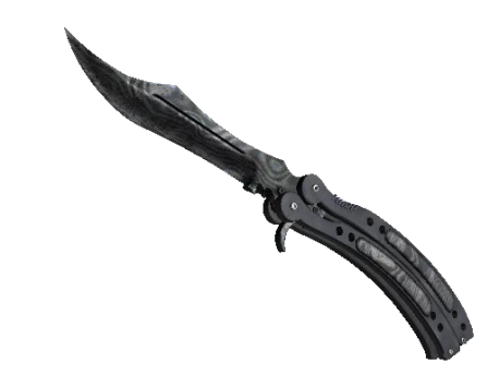 ★ Butterfly Knife | Damascus Steel (Battle-Scarred)