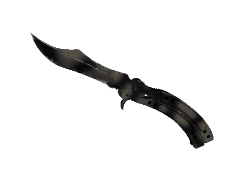 ★ Butterfly Knife | Scorched (Well-Worn)