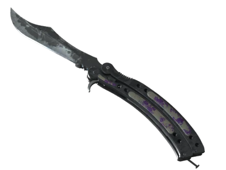 ★ Butterfly Knife | Ultraviolet (Battle-Scarred)