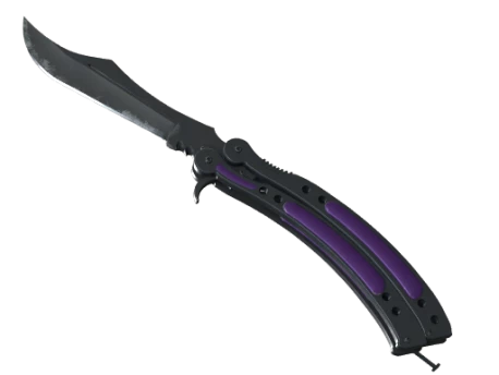 ★ Butterfly Knife | Ultraviolet (Well-Worn)