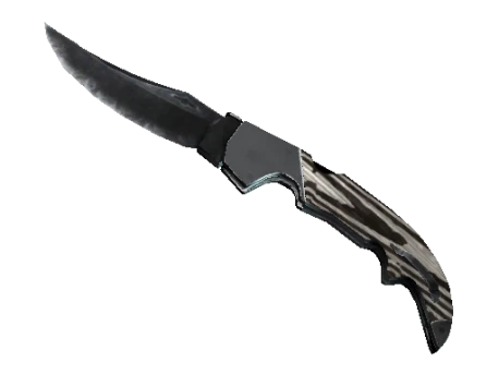 ★ Falchion Knife | Black Laminate (Factory New)