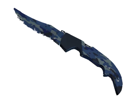 ★ Falchion Knife | Bright Water (Well-Worn)