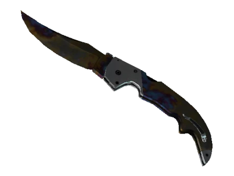 ★ Falchion Knife | Case Hardened (Well-Worn)