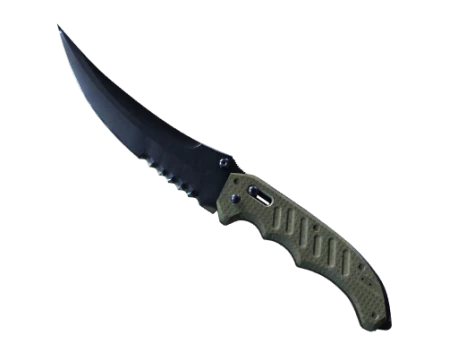 ★ Flip Knife | Blue Steel (Battle-Scarred)