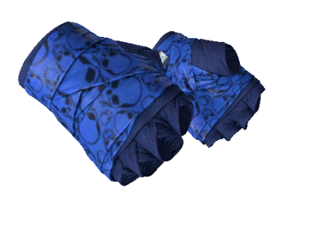 ★ Hand Wraps | Cobalt Skulls (Factory New)