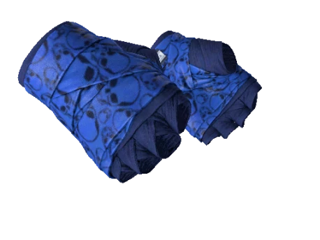 ★ Hand Wraps | Cobalt Skulls (Factory New)