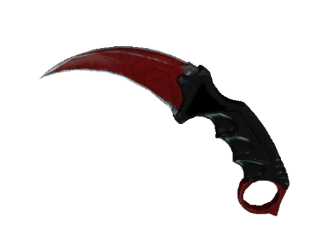 ★ Karambit | Crimson Web (Well-Worn)