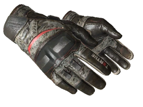 ★ Moto Gloves | Boom! (Well-Worn)