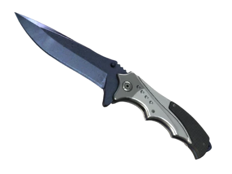 ★ Nomad Knife | Blue Steel (Battle-Scarred)