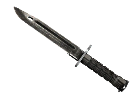 ★ StatTrak™ Bayonet | Black Laminate (Battle-Scarred)