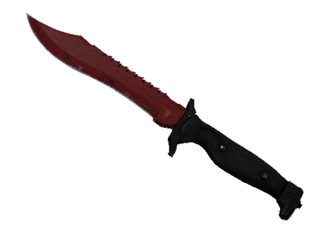 ★ StatTrak™ Bowie Knife | Crimson Web (Well-Worn)