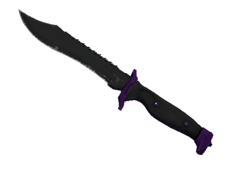 ★ StatTrak™ Bowie Knife | Ultraviolet (Well-Worn)