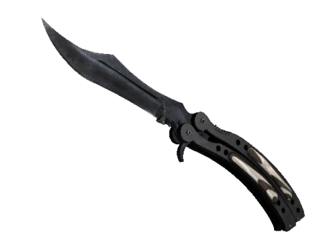 ★ StatTrak™ Butterfly Knife | Black Laminate (Factory New)