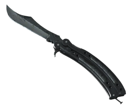 ★ StatTrak™ Butterfly Knife | Damascus Steel (Battle-Scarred)