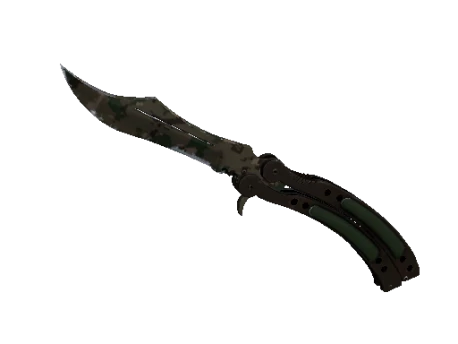 ★ StatTrak™ Butterfly Knife | Forest DDPAT (Well-Worn)