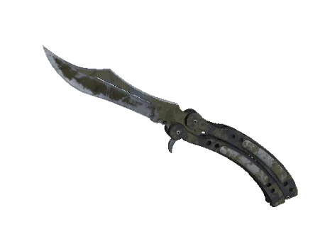 ★ StatTrak™ Butterfly Knife | Safari Mesh (Battle-Scarred)