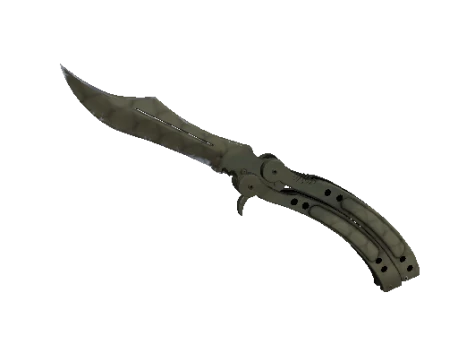 ★ StatTrak™ Butterfly Knife | Safari Mesh (Well-Worn)