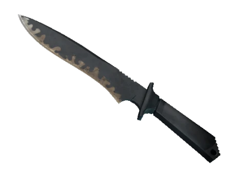 ★ StatTrak™ Classic Knife | Night Stripe (Well-Worn)