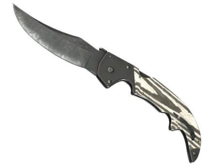 ★ StatTrak™ Falchion Knife | Black Laminate (Field-Tested)