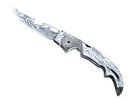★ StatTrak™ Falchion Knife | Damascus Steel (Well-Worn)