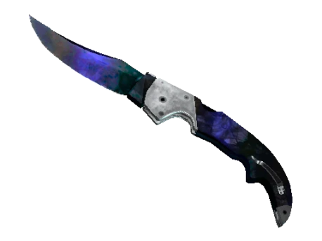 ★ StatTrak™ Falchion Knife | Doppler (Minimal Wear)