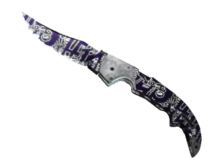 ★ StatTrak™ Falchion Knife | Freehand (Well-Worn)