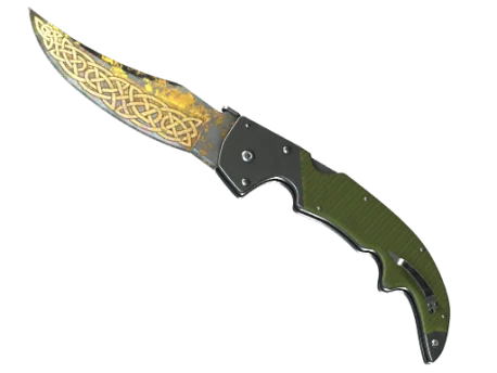 ★ StatTrak™ Falchion Knife | Lore (Battle-Scarred)