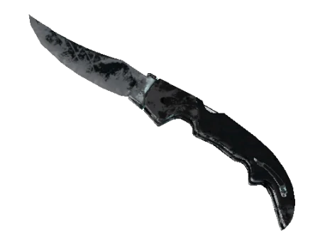 ★ StatTrak™ Falchion Knife | Night (Battle-Scarred)