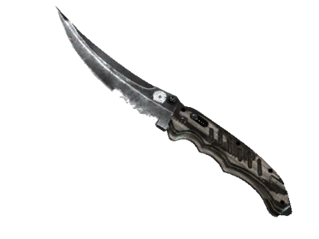 ★ StatTrak™ Flip Knife | Black Laminate (Minimal Wear)