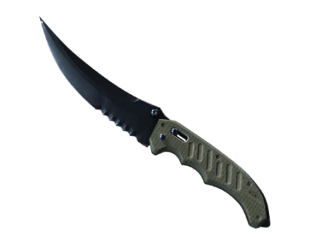 ★ StatTrak™ Flip Knife | Blue Steel (Field-Tested)
