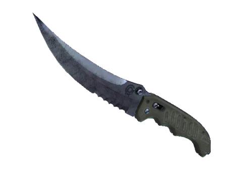 ★ StatTrak™ Flip Knife | Blue Steel (Factory New)