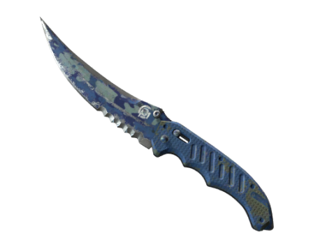★ StatTrak™ Flip Knife | Bright Water (Battle-Scarred)