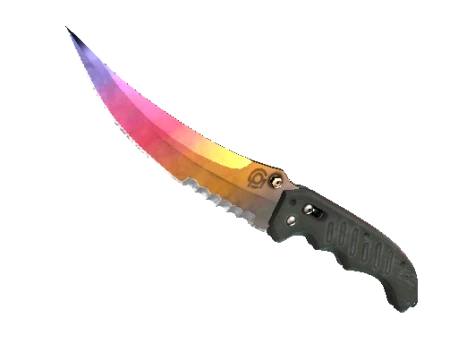★ StatTrak™ Flip Knife | Fade (Minimal Wear)