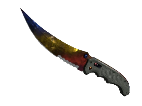 ★ StatTrak™ Flip Knife | Marble Fade (Minimal Wear)