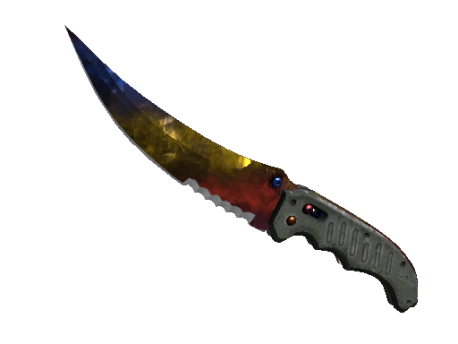 ★ StatTrak™ Flip Knife | Marble Fade (Minimal Wear)