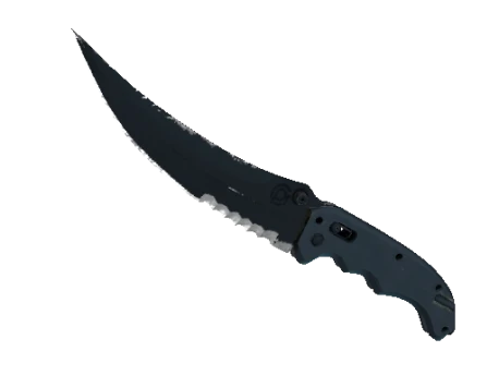 ★ StatTrak™ Flip Knife | Night (Well-Worn)